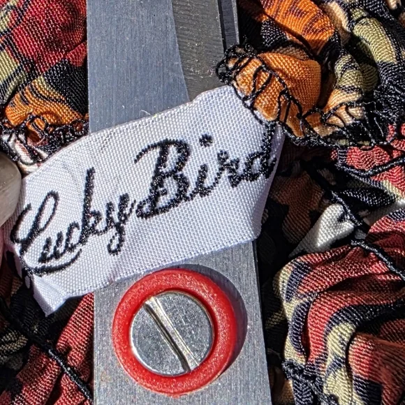 Lucky Bird Vintage Floral Maxi Colorful Sundress - Picture 7 of 9